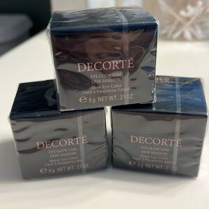 DECORTE Eye Glow Gem Skin Shadow Dewy Glow Set of 3